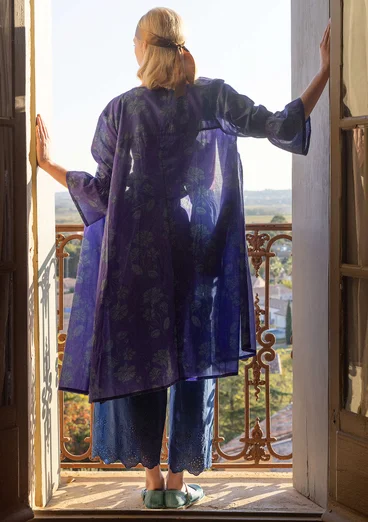 Webkleid „Meadow“ aus Bio-Baumwolle - amethyst