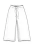 Feinstrickhose aus Öko-Baumwolle (koralle S)