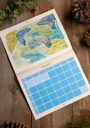 Gudrun Sjödéns Kalender 2026 - deutsche version