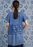 Blus "Amber" i ekologisk bomull (lupin XS)