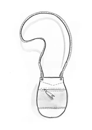 Handtasche aus Leder - begonienrosa