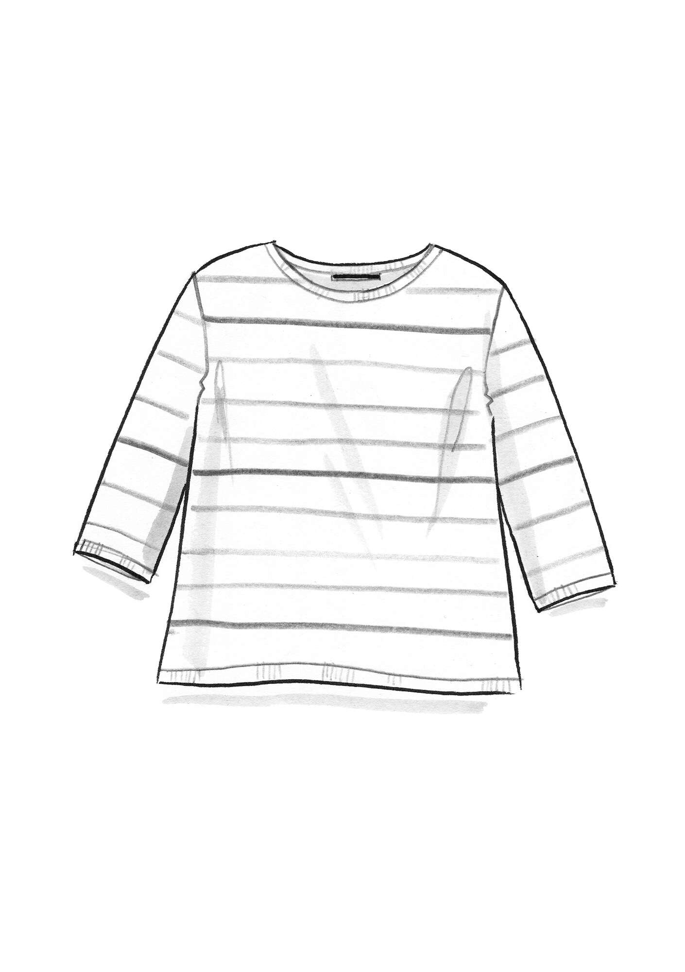 “Farmer” sweater in linen/organic cotton vanilla