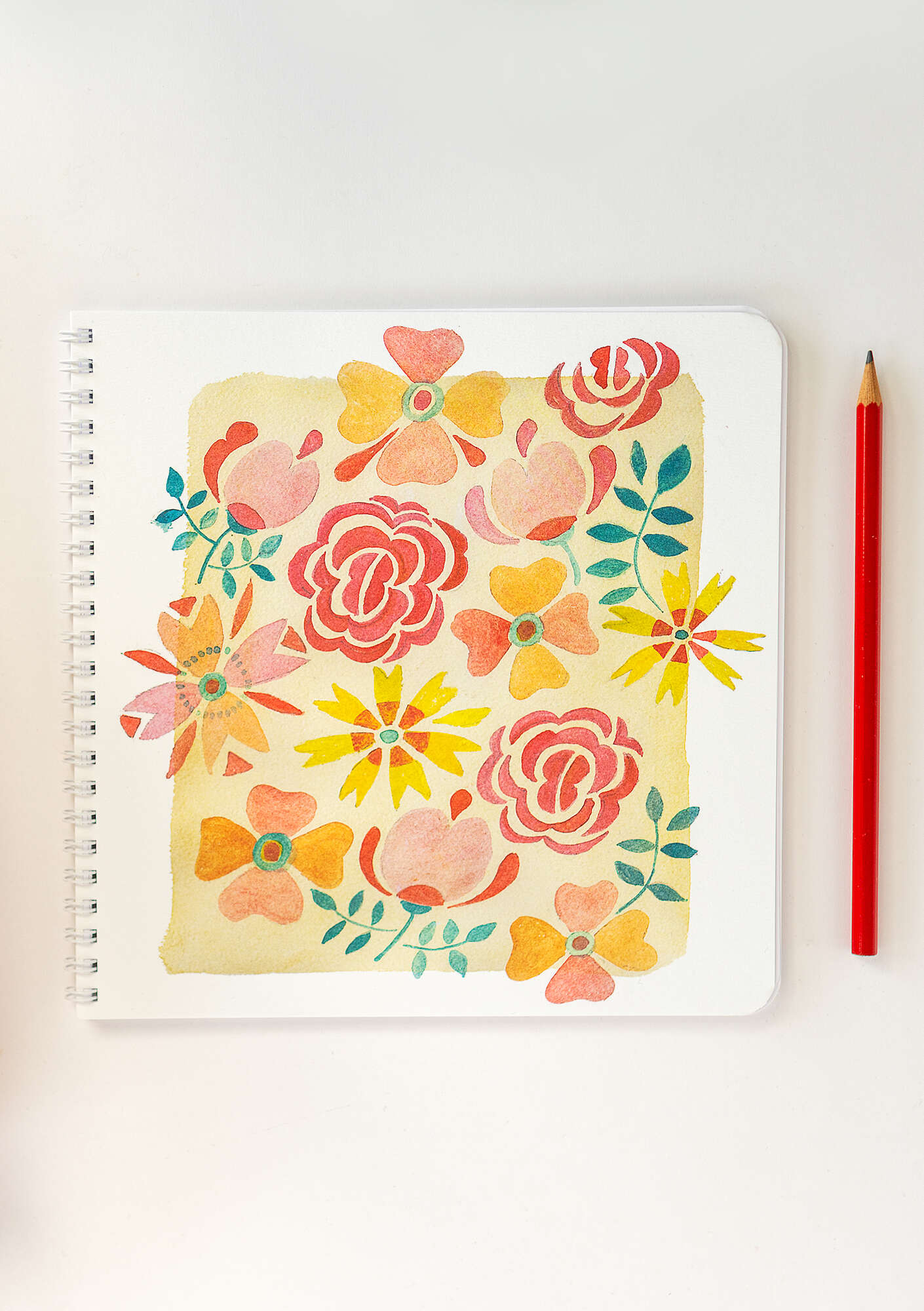 Notebook multicoloured