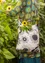 Tasche „Sunflower“ aus Öko-Baumwolle/Leinen (ungebleicht Einheitsgröße)