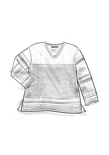 Wool/cotton/alpaca sweater - multicoloured