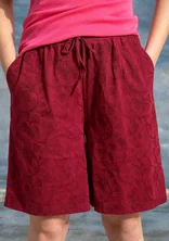 Jerseyshorts „Runa“ aus Bio-Baumwolle - purpur