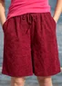 Jerseyshorts „Runa“ aus Bio-Baumwolle (purpur L)