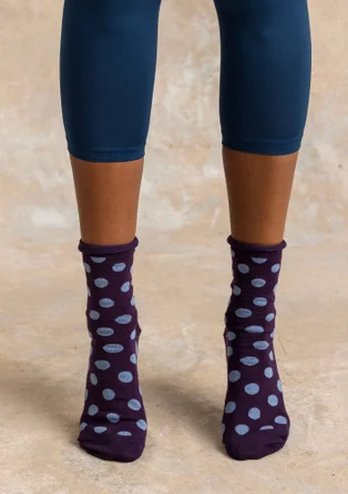 “Tindra” organic cotton sock - night sky