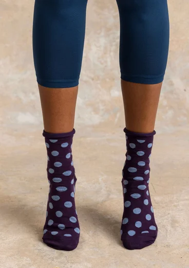 “Tindra” organic cotton sock - night sky