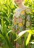 “Cikoria” woven organic cotton tunic (asparagus XL)