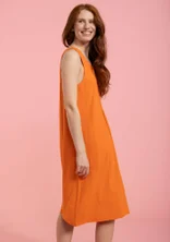 Jersey dress in organic cotton/modal - nektar