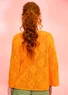 Gilet "Blomstra" en maille de coton biologique/recyclé (physalis L)