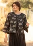 “Flyttfågel” cardigan in a recycled wool/recycled cotton blend (dark ash grey/melange S)