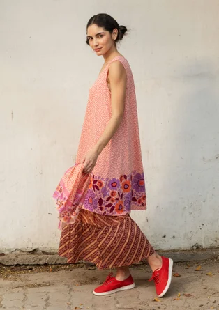 Robe "Kirana" en jersey de coton biologique - nymphéa clair