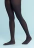 Collant uni en polyamide recyclé (noir S/M)