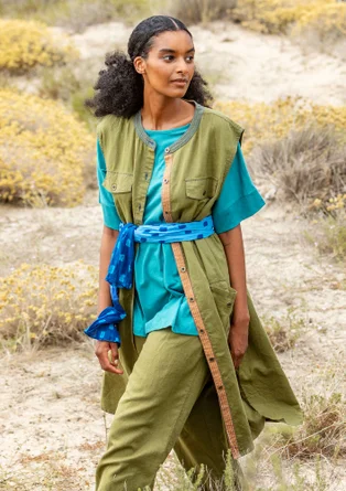 Webkleid „Safari“ aus Bio-Baumwolle/Leinen - thuja