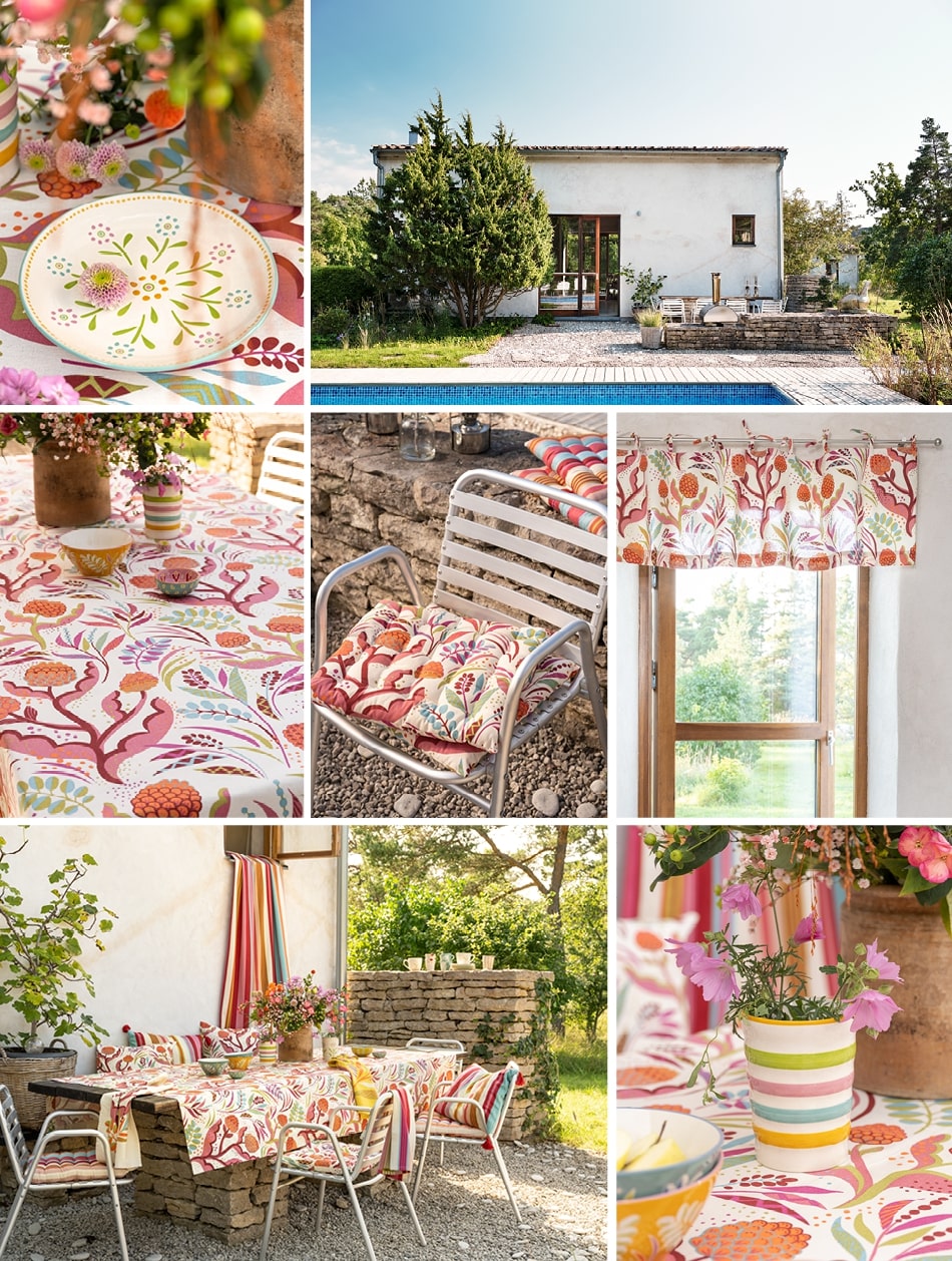Beautiful collage of our spring designs