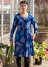 Trikotkleid „Botanica“ aus Modal (mitternachtsblau XL)