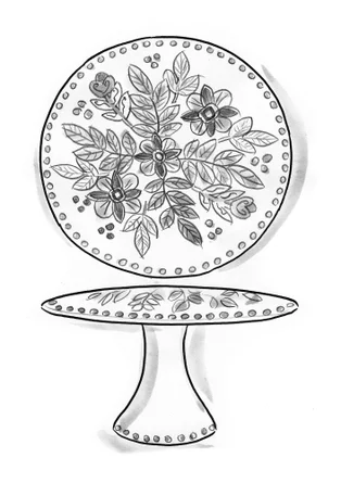 Kakfat "Mongolia" i keramik - tomat