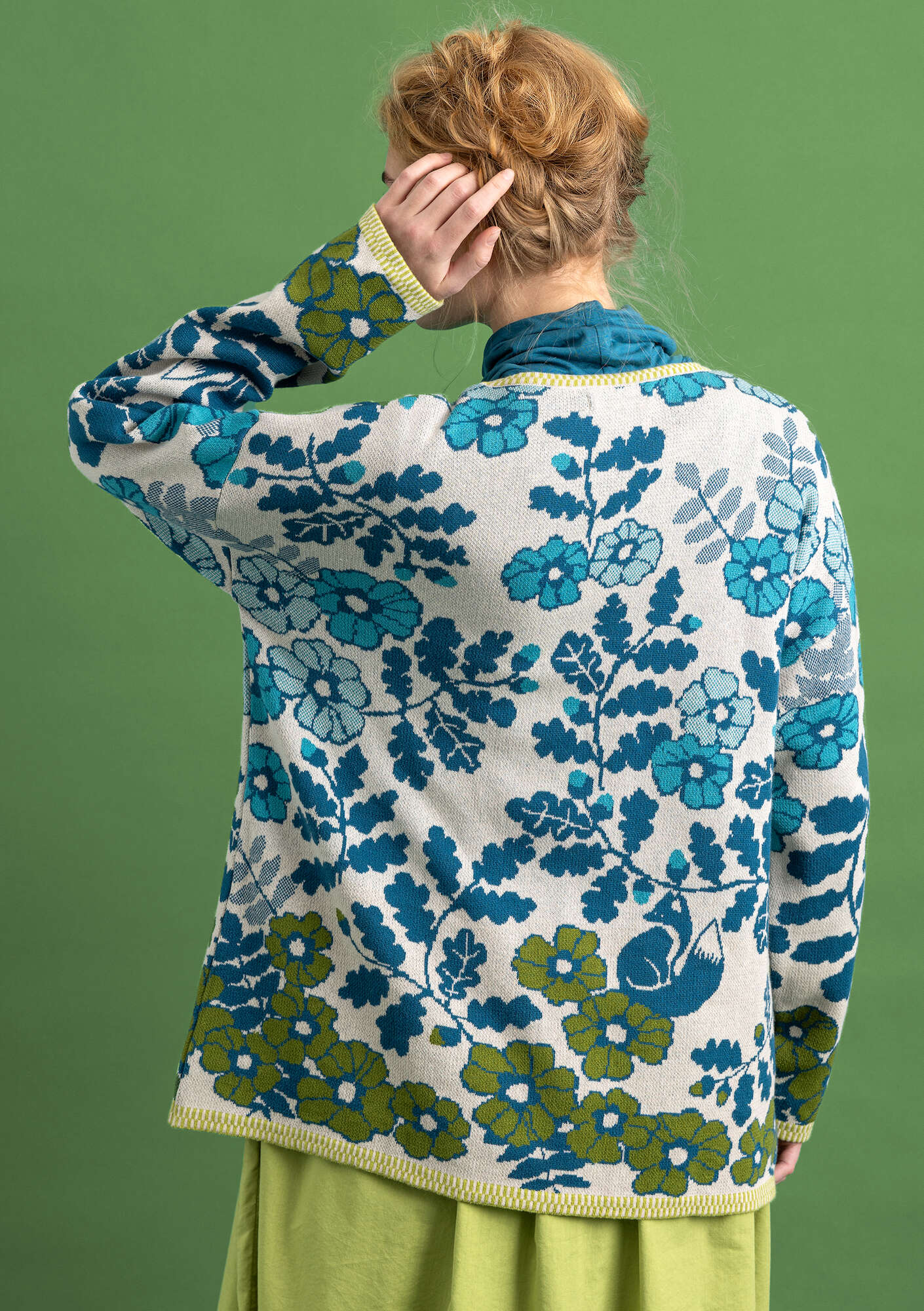 Wildwood sweater turquoise