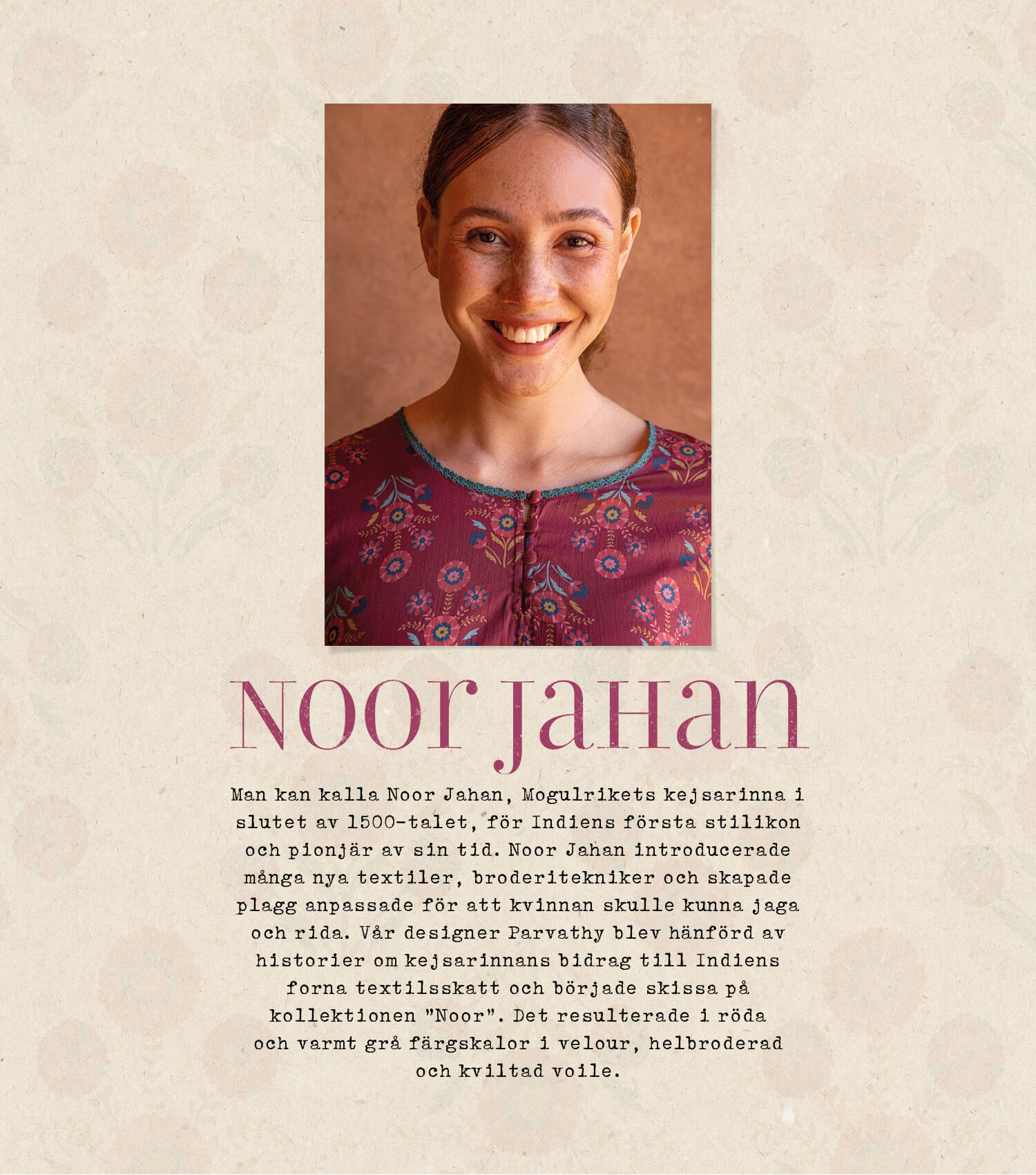 Inspiration Noor Jahan