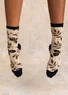 Chaussettes ”Ophelia” en coton biologique (kashish L/XL)