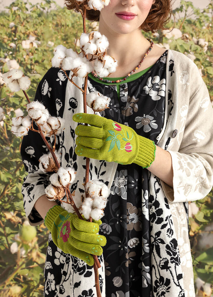 “Gardener” gardening gloves made from recycled polyester