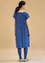 Jerseykleid „Jane“ aus Bio-Baumwolle/Elasthan (dunkellupine-gemustert XS)