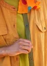 Webkleid „Safari“ aus Bio-Baumwolle/Leinen (gebrannte siena S)
