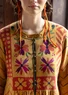 “Maria” cardigan in organic/recycled cotton (ochre S)