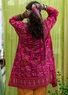 Kaftan "Mynta" i ekologisk bomull (rosa orkidé S)