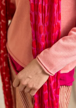 Pull en coton biologique/lyocell - fleur de cerisier