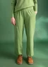 “Stella” organic cotton/elastane jersey trousers (coriander M)