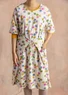 Robe "Corallo" en jersey de coton biologique (écru S)