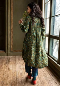 Kleid „Linnea“ aus Hanfgewebe - pinie