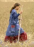 Kleid „Mallika“ aus Öko-Baumwolle (himmelblau S)