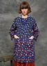 Kleid „Olivia“ aus Öko-Baumwolle/Recycling-Baumwolle (indigoblau S)