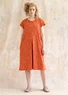 Jerseykleid „Jane“ aus Bio-Baumwolle/Elasthan (dunkelmasala-gemustert XL)