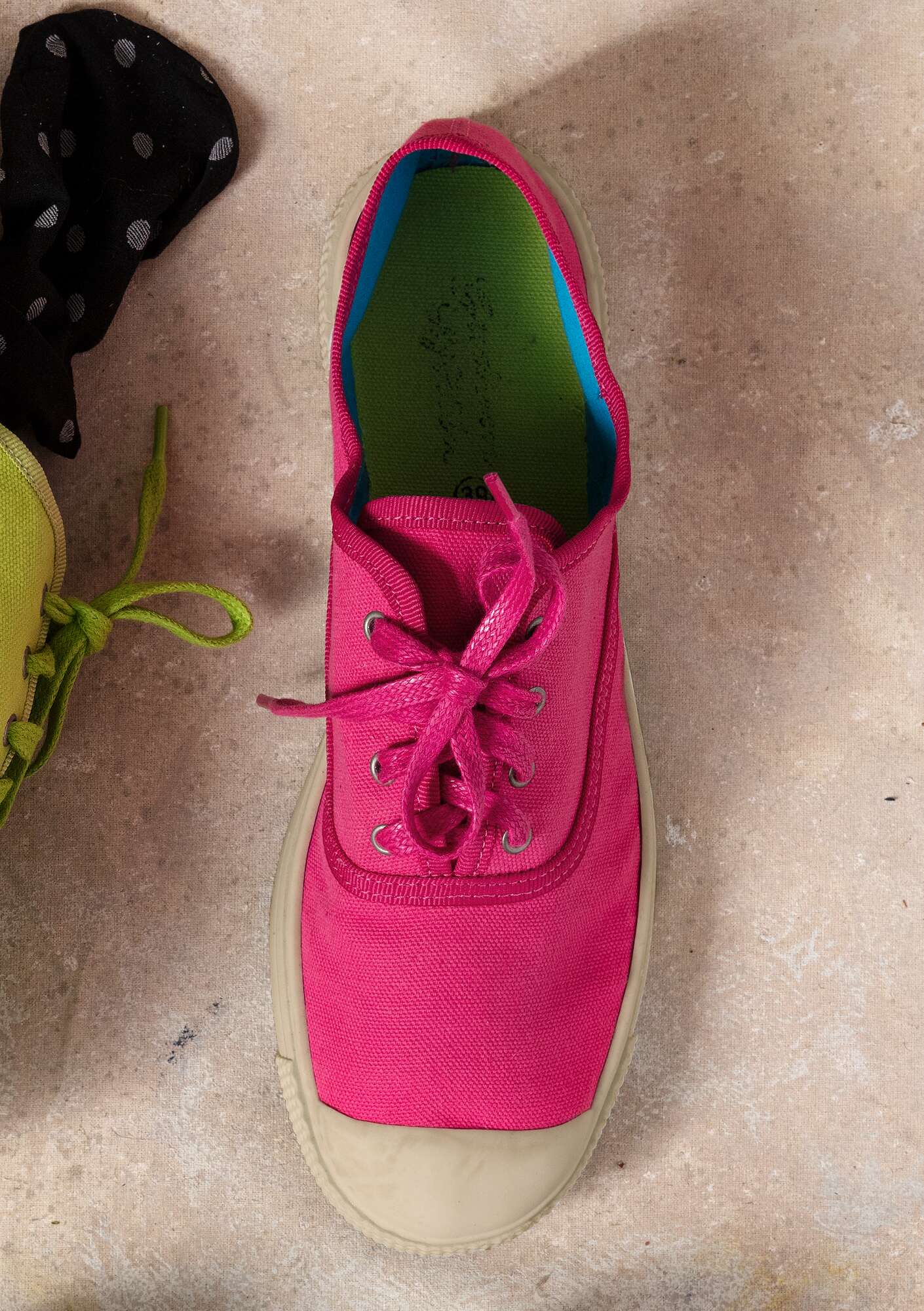 Cordelia fabric sneakers gudrunsjoden
