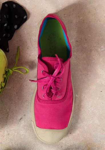Sneaker „Cordelia“ aus Stoff - hibiskus