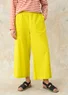 Woven organic cotton trousers (lime green XL)
