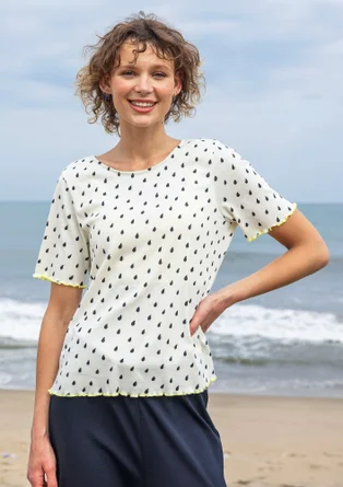 Shirt „Drop“ aus Bio-Baumwolle - ungebleicht