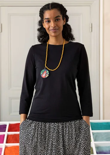 Top made of cotton/modal/elastane - 