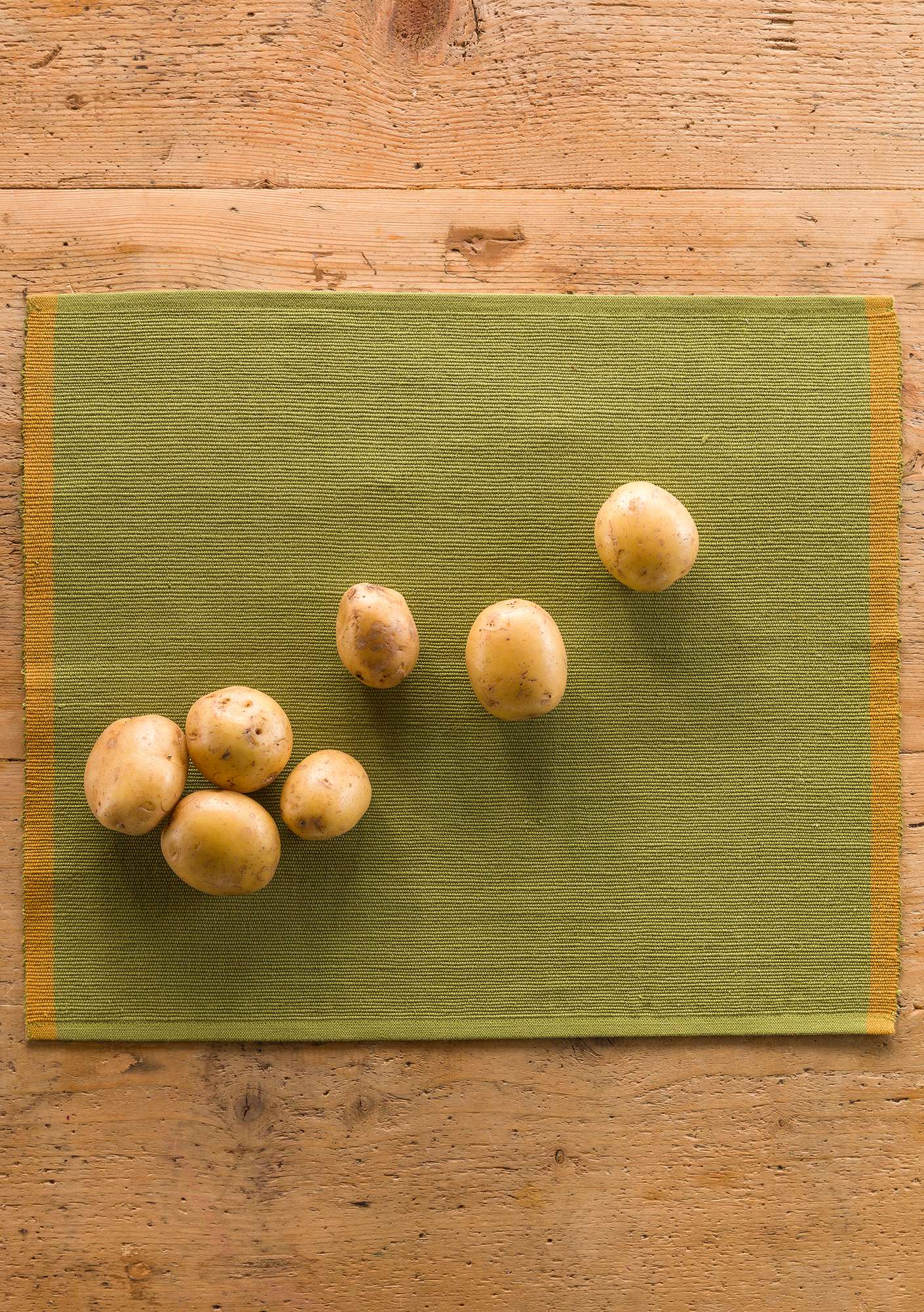Tischset „Feliz“ aus Leinen/Baumwolle avocado thumbnail