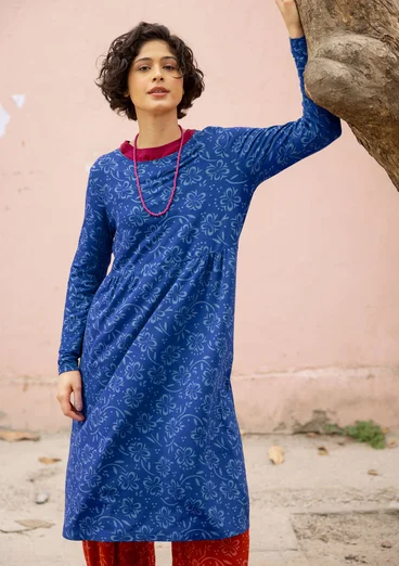 Gemustertes Kleid „Lambadi“ aus Lyocell/Elasthan - lupine