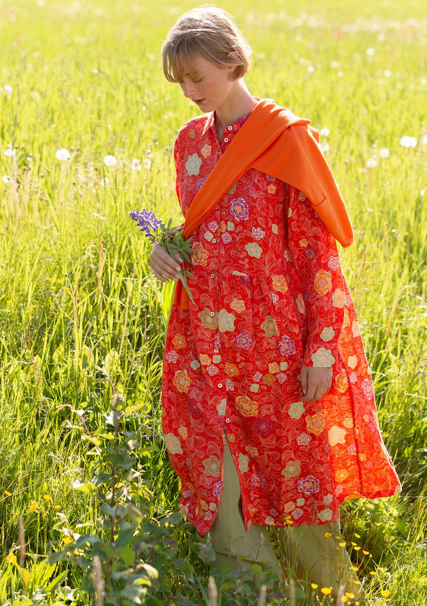 Kleid „Ametist“ aus Leinen/Modal lavarot thumbnail