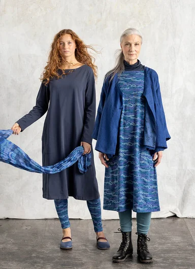Colourful striped tops from Gudrun Sjödén. 