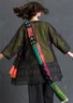 Kimono «Create» i bomull (svart XL)