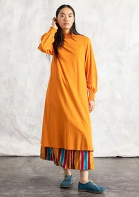 Jerseykleid aus Bio-Baumwolle - physalis
