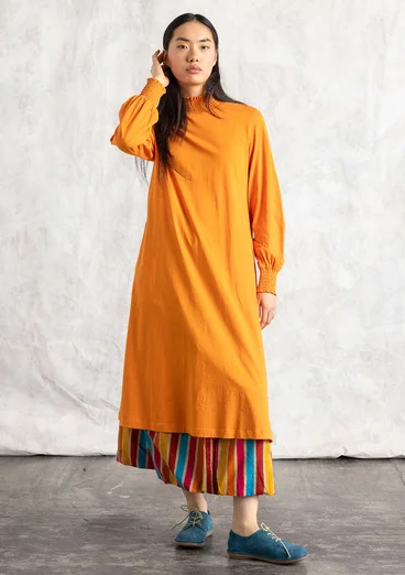 Jerseykleid aus Bio-Baumwolle - physalis